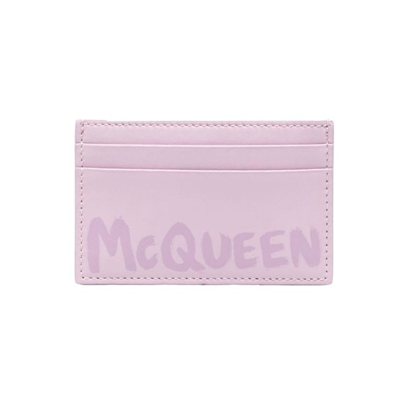 Alexander McQueen Other - Alexander McQueen NWOT Men’s Graffiti Logo Wallet Lilac